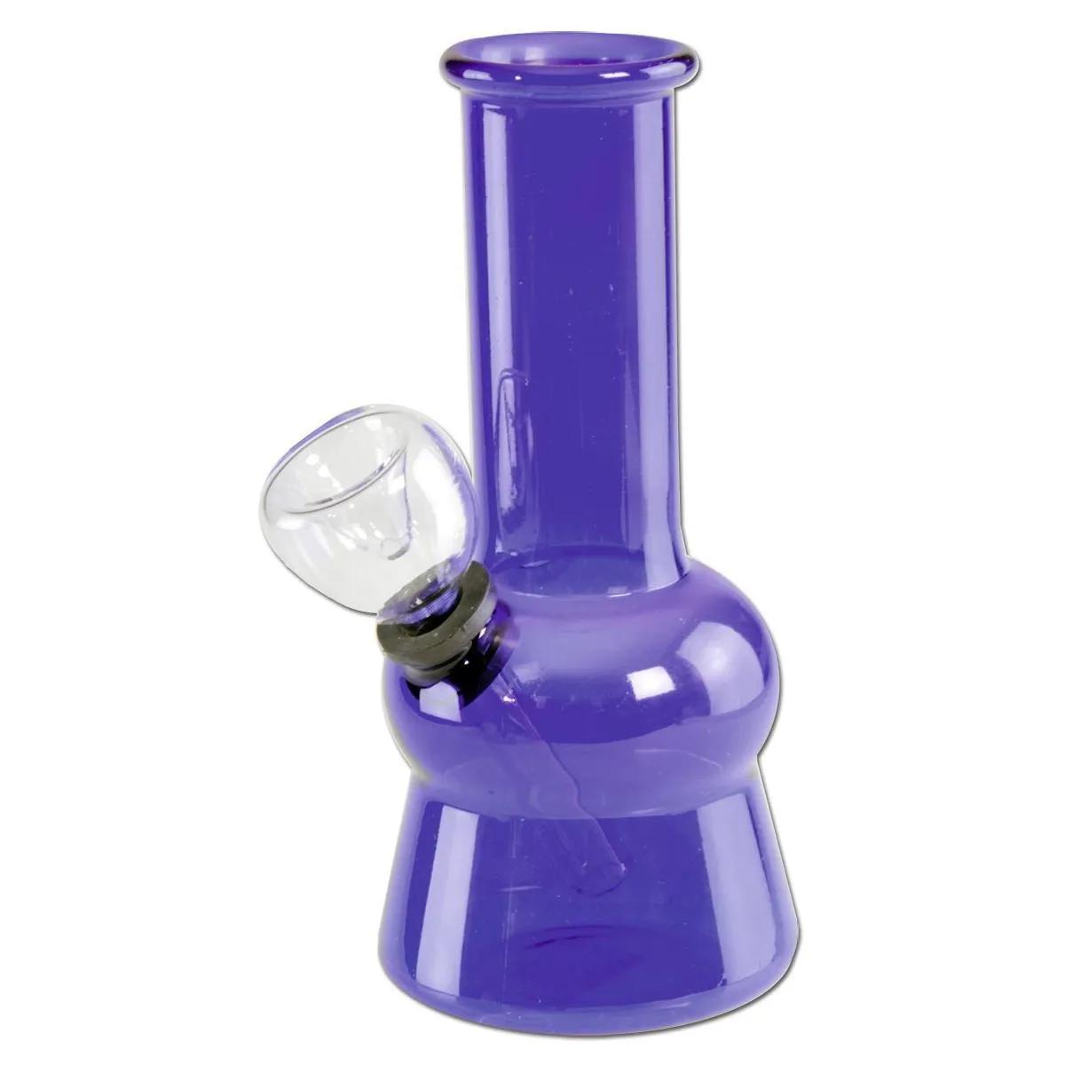 Mini Bong in Vetro Trasparente