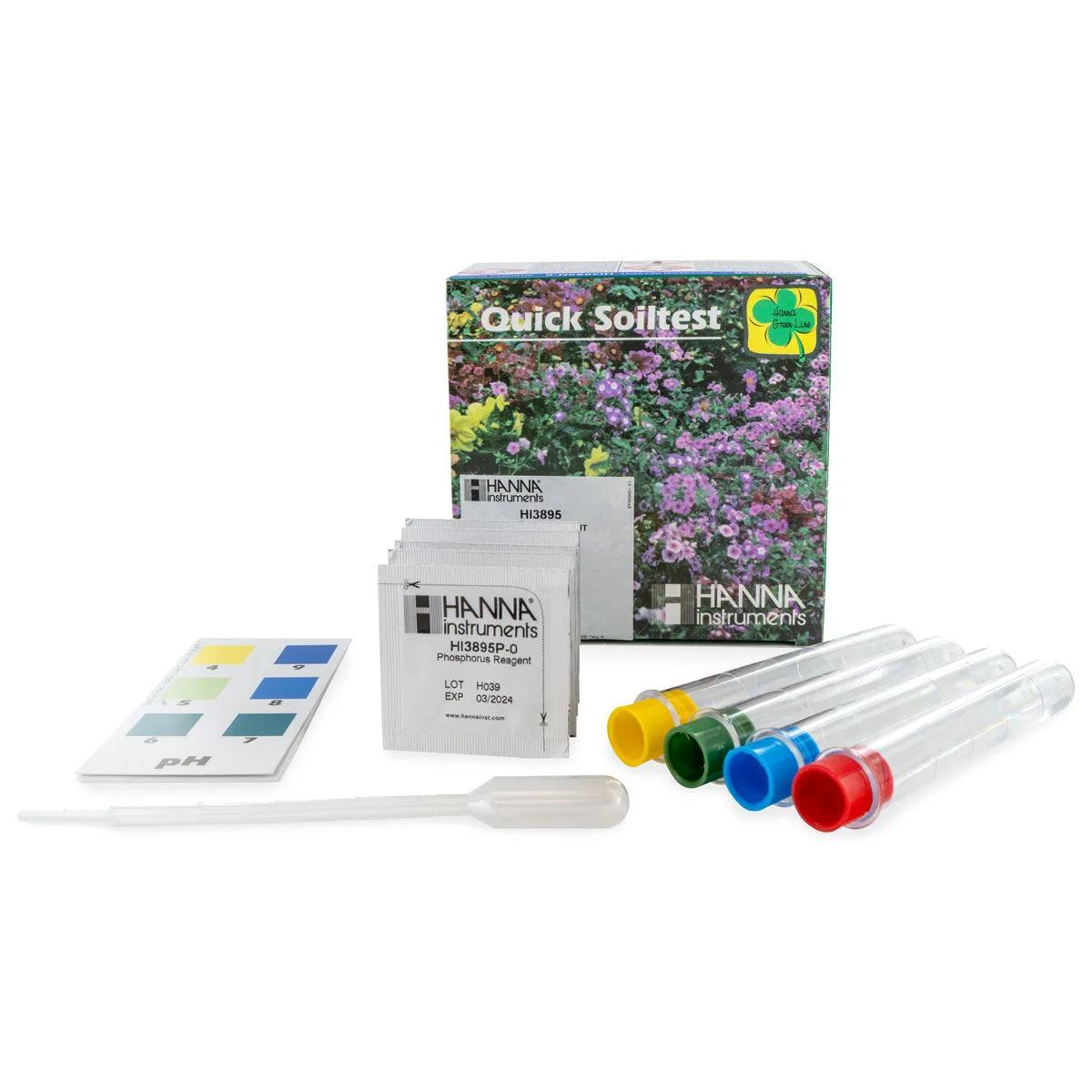 Kit per analisi del suolo pH e NPK