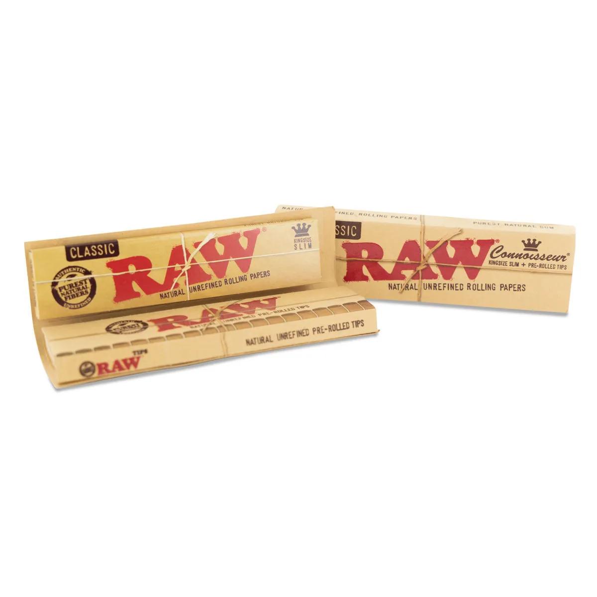 RAW Connoisseur Cartine King Size + Filtri Prerollati