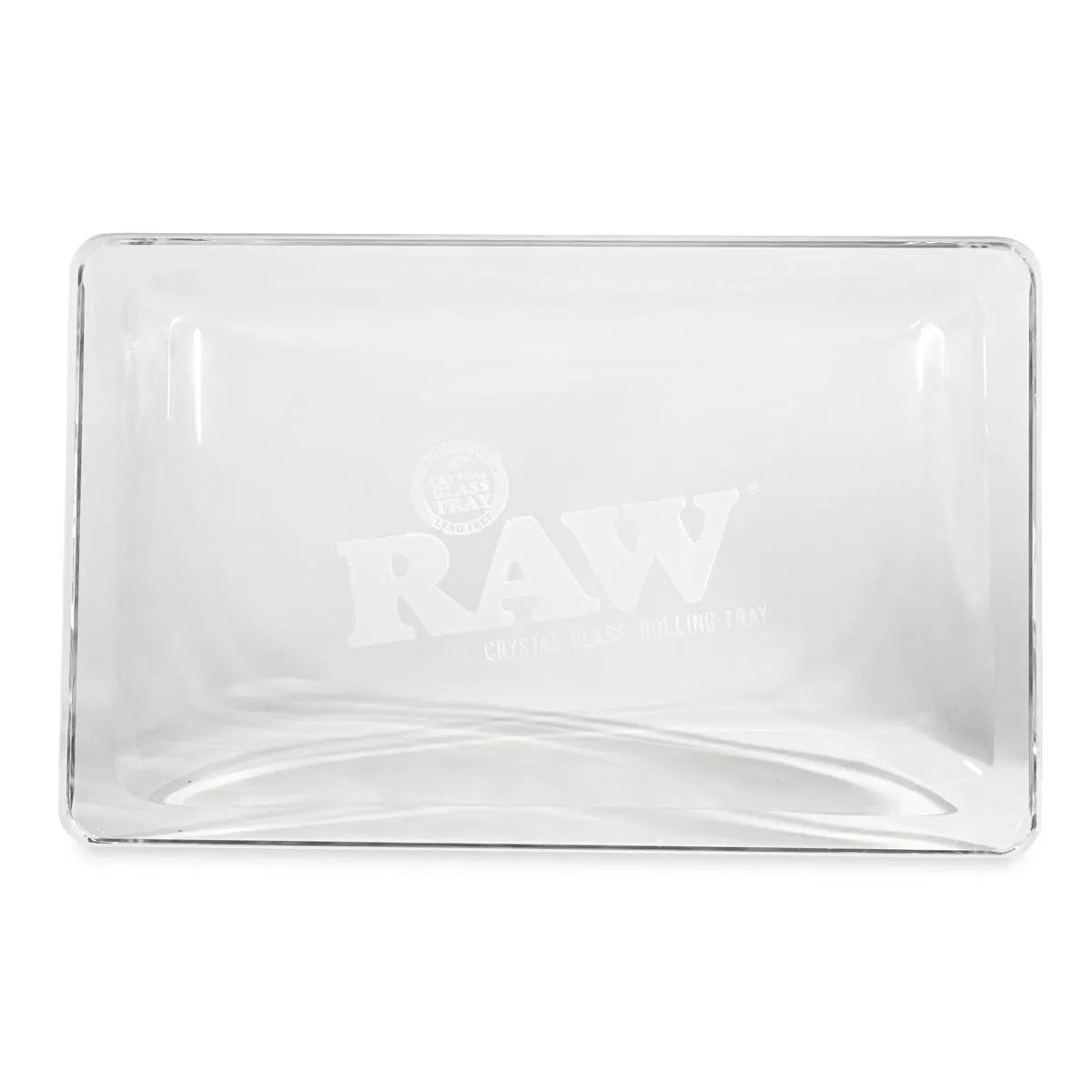RAW Vassoio per Rollare in Vetro Cristallo