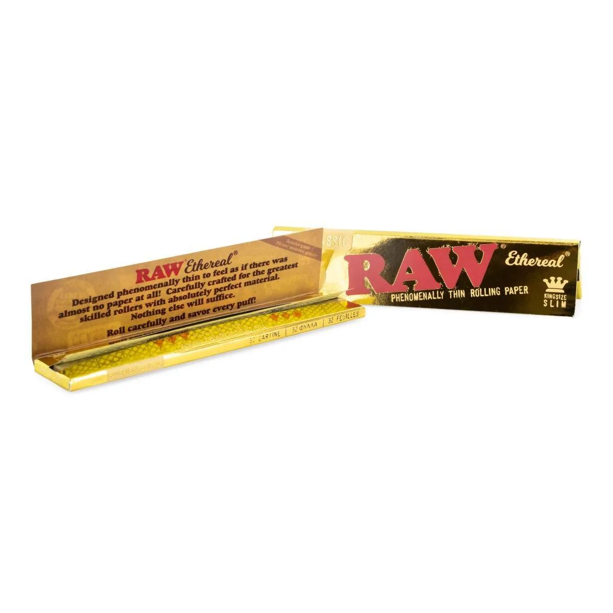 Cartine RAW Ethereal King Size Slim