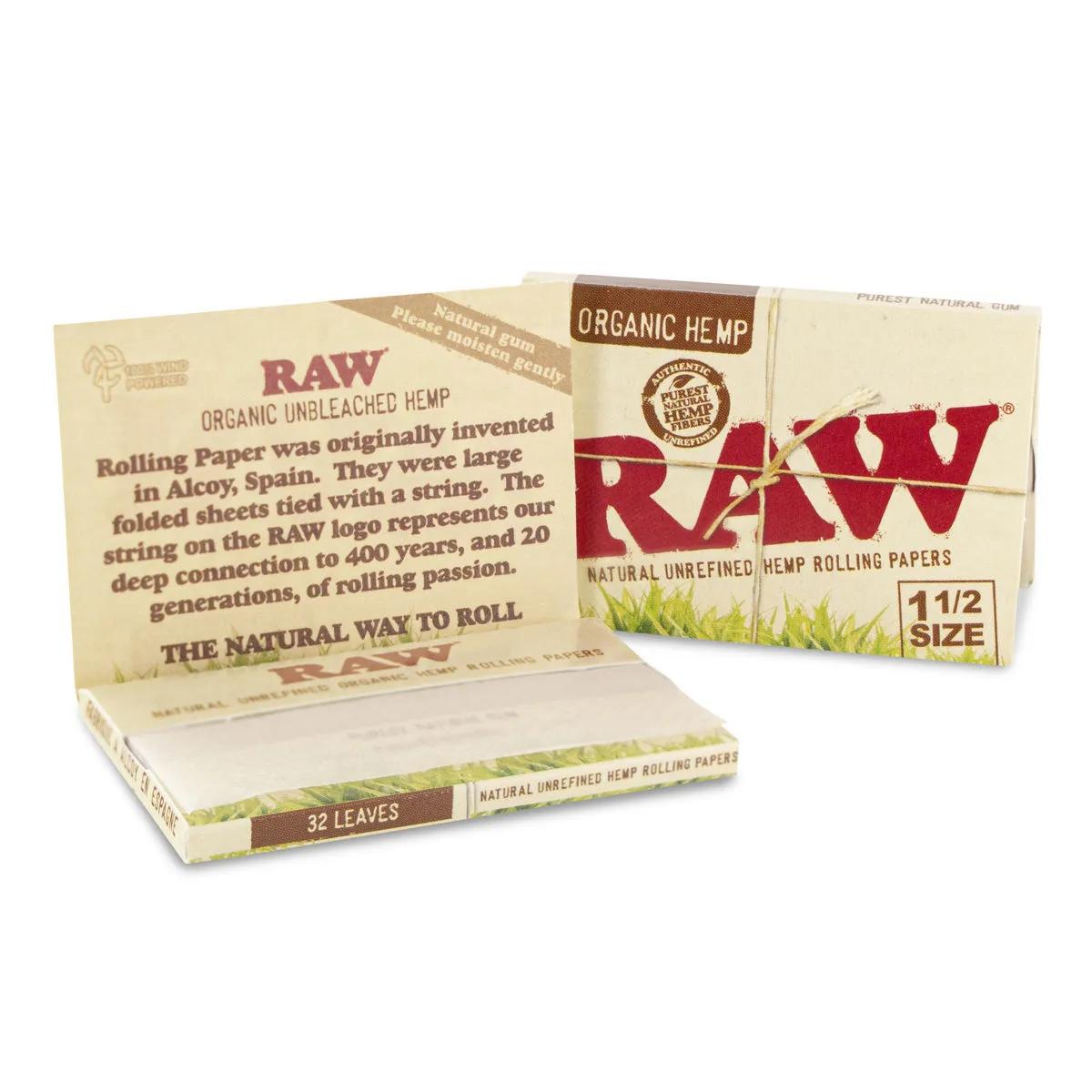 Cartine in Canapa RAW 1½