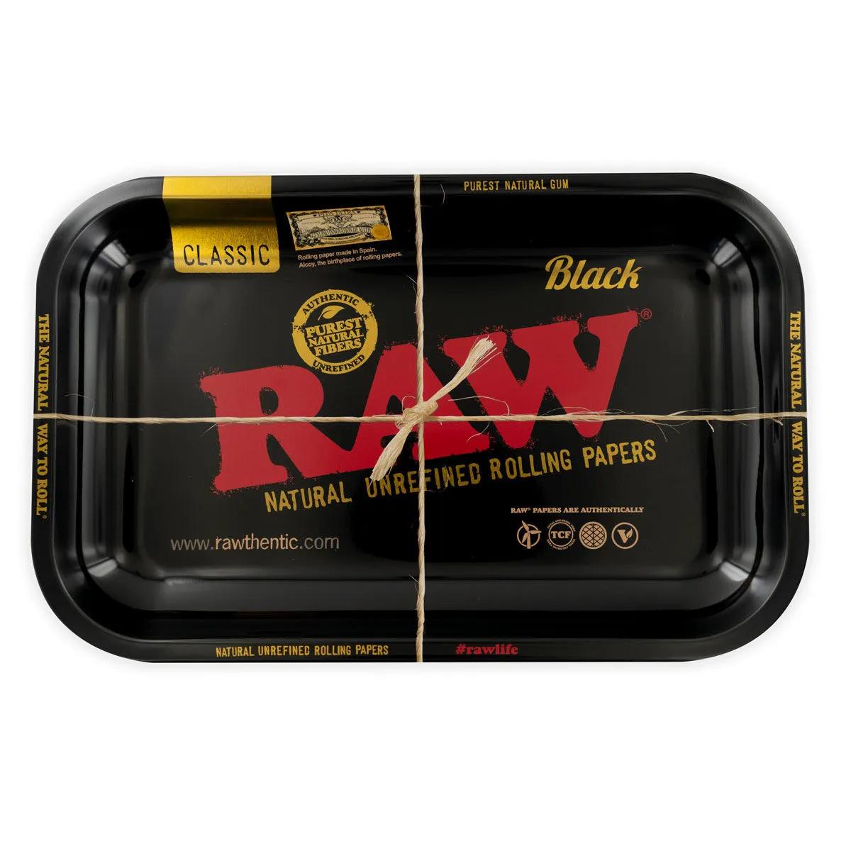 RAW Vassoio per Rollare BLACK