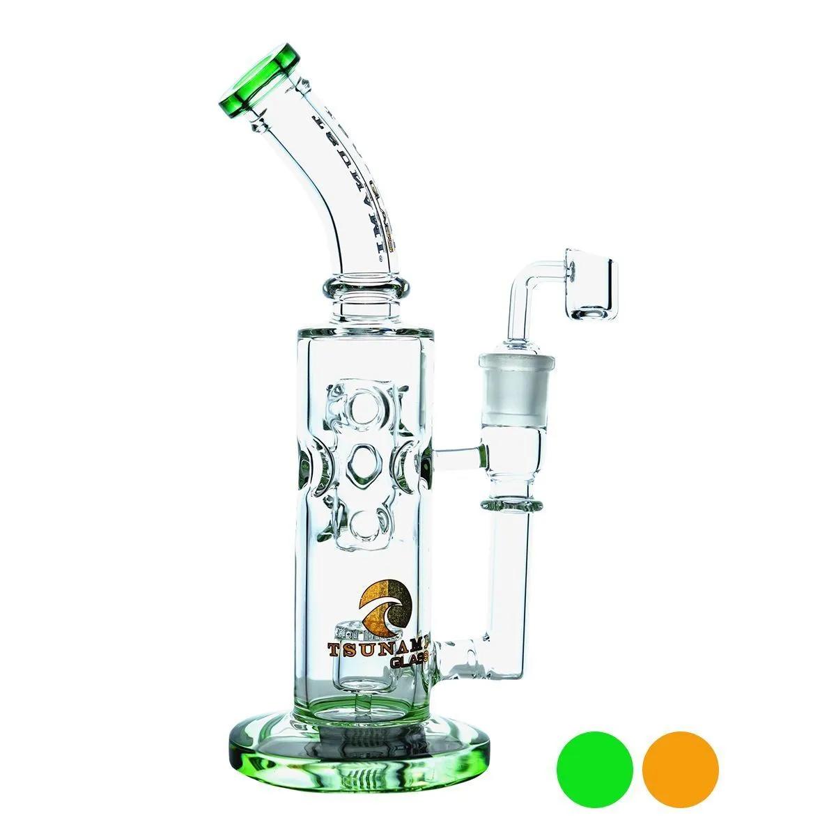 Dab Rig Swiss Shower Head 11'' (Tsunami Glass)