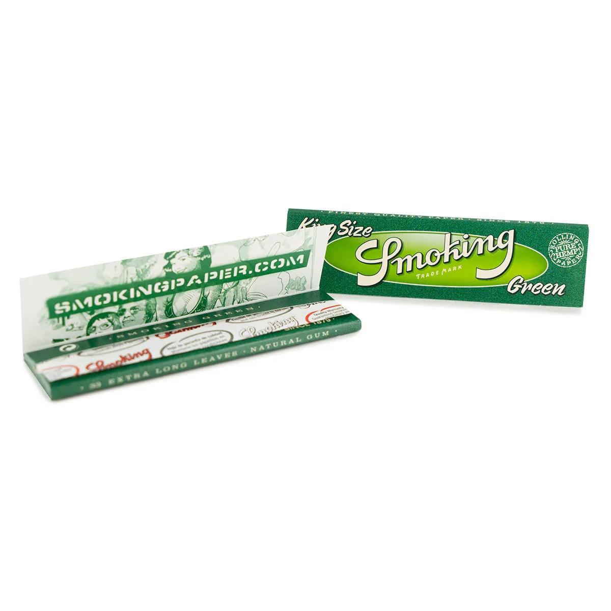 Smoking Green King Size Cartine