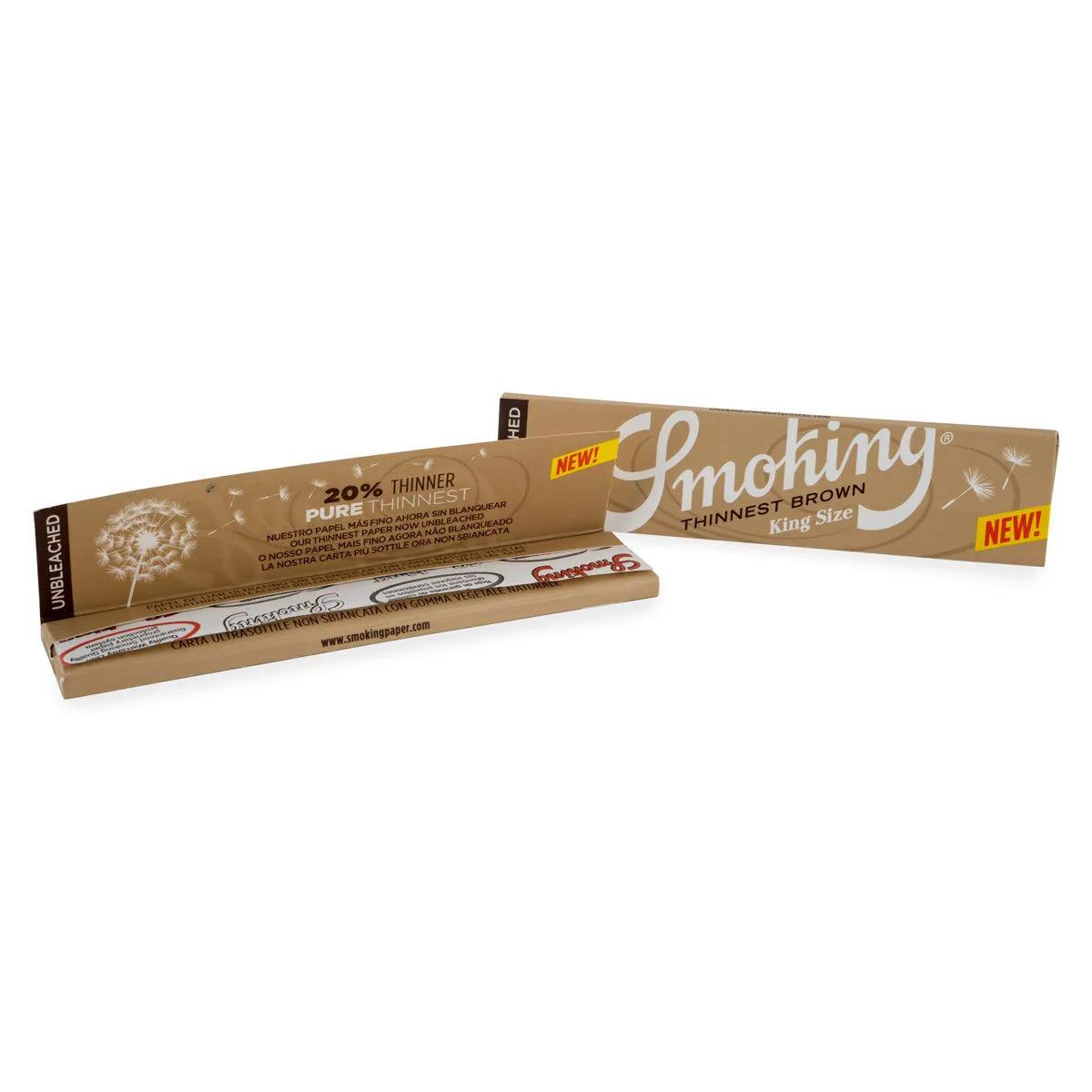 Cartine Smoking Thinnest Brown King Size