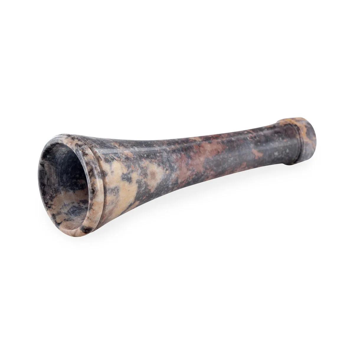 Chillum in pietra ollare liscio piccolo