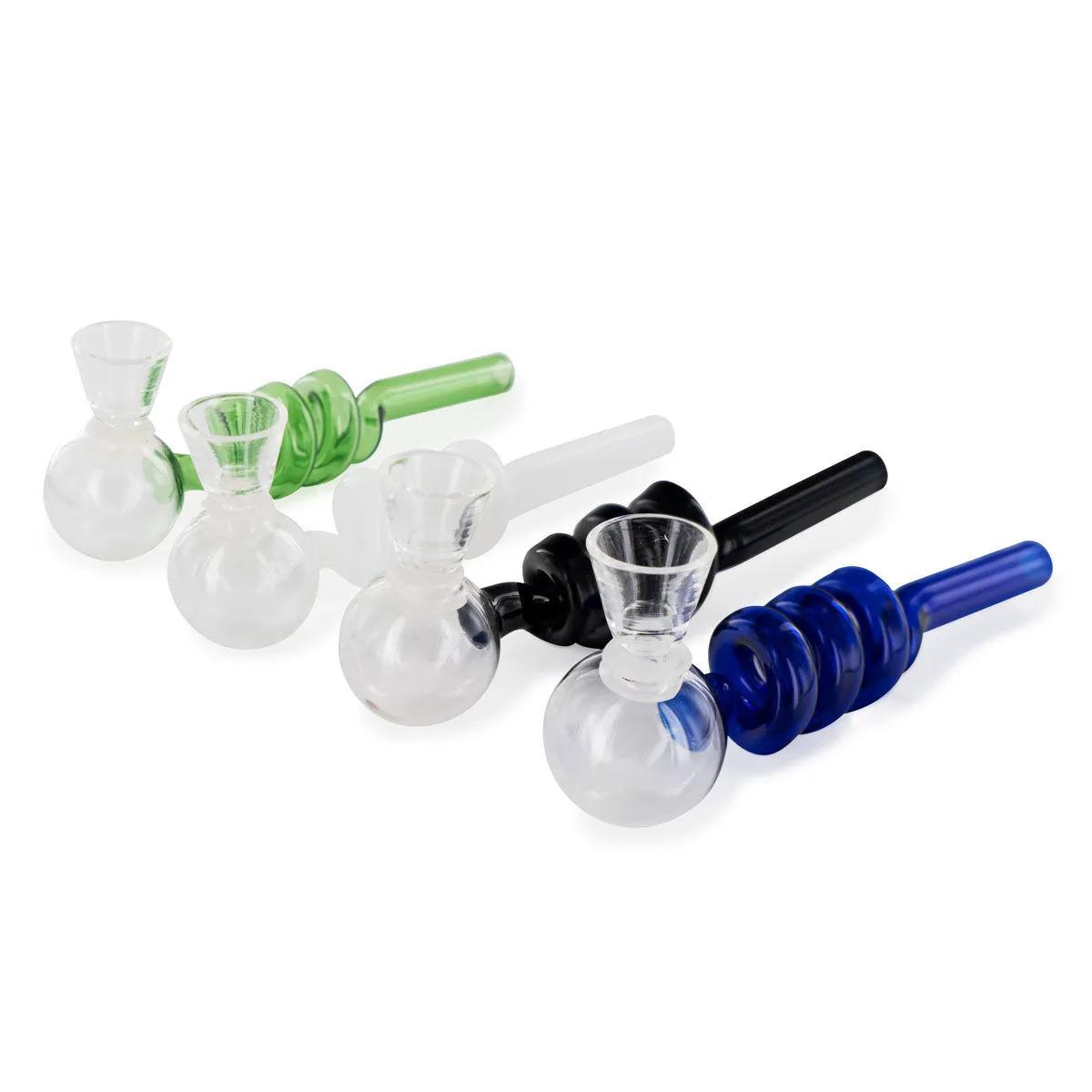 Pipa in vetro a spirale DMT