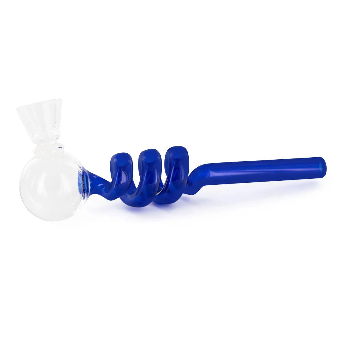 Pipa in vetro a spirale DMT