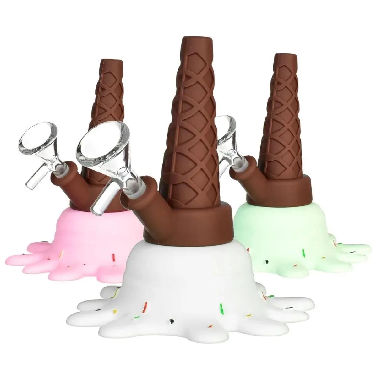 Bong in silicone Splat Ice Cream