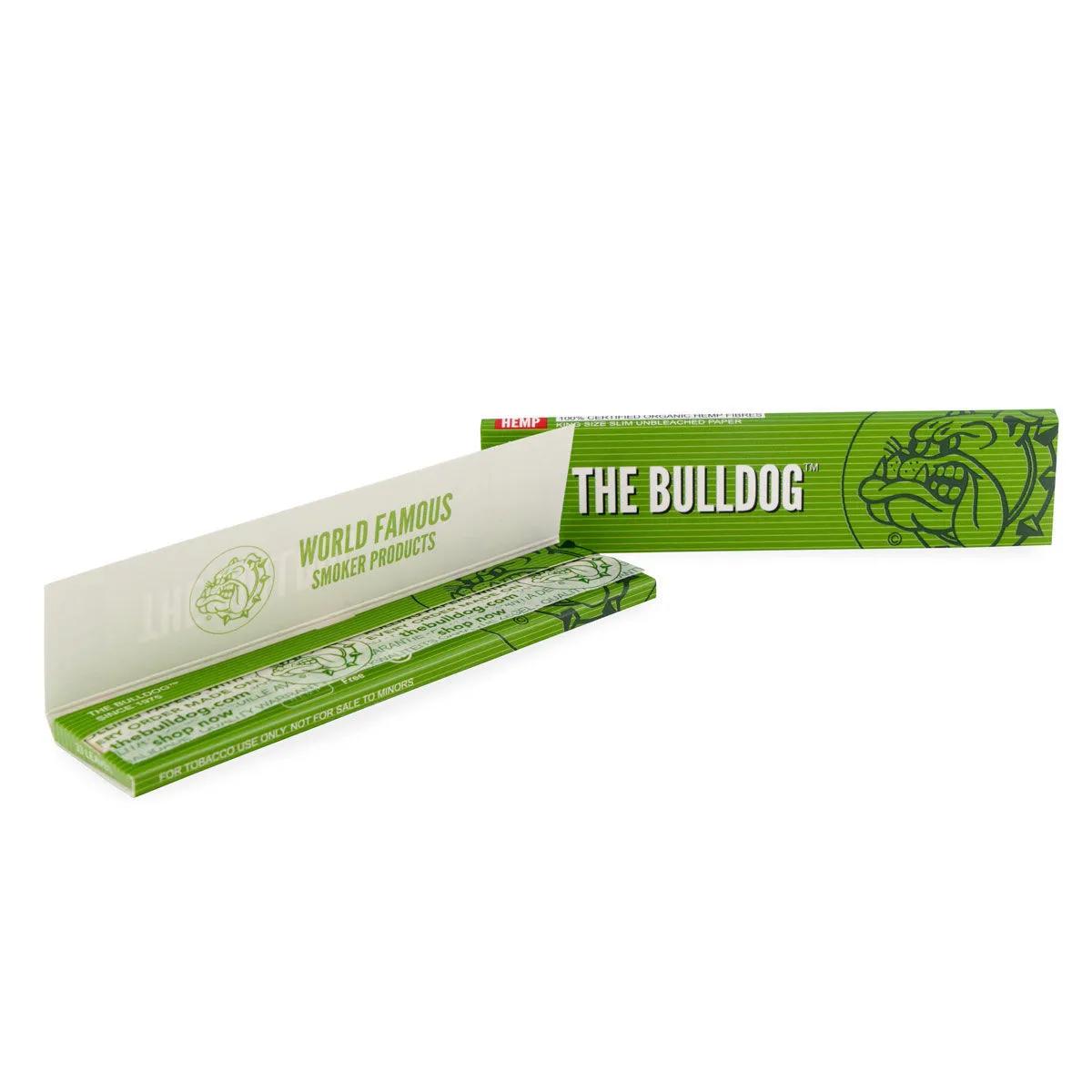 Cartine The Bulldog Hemp Green