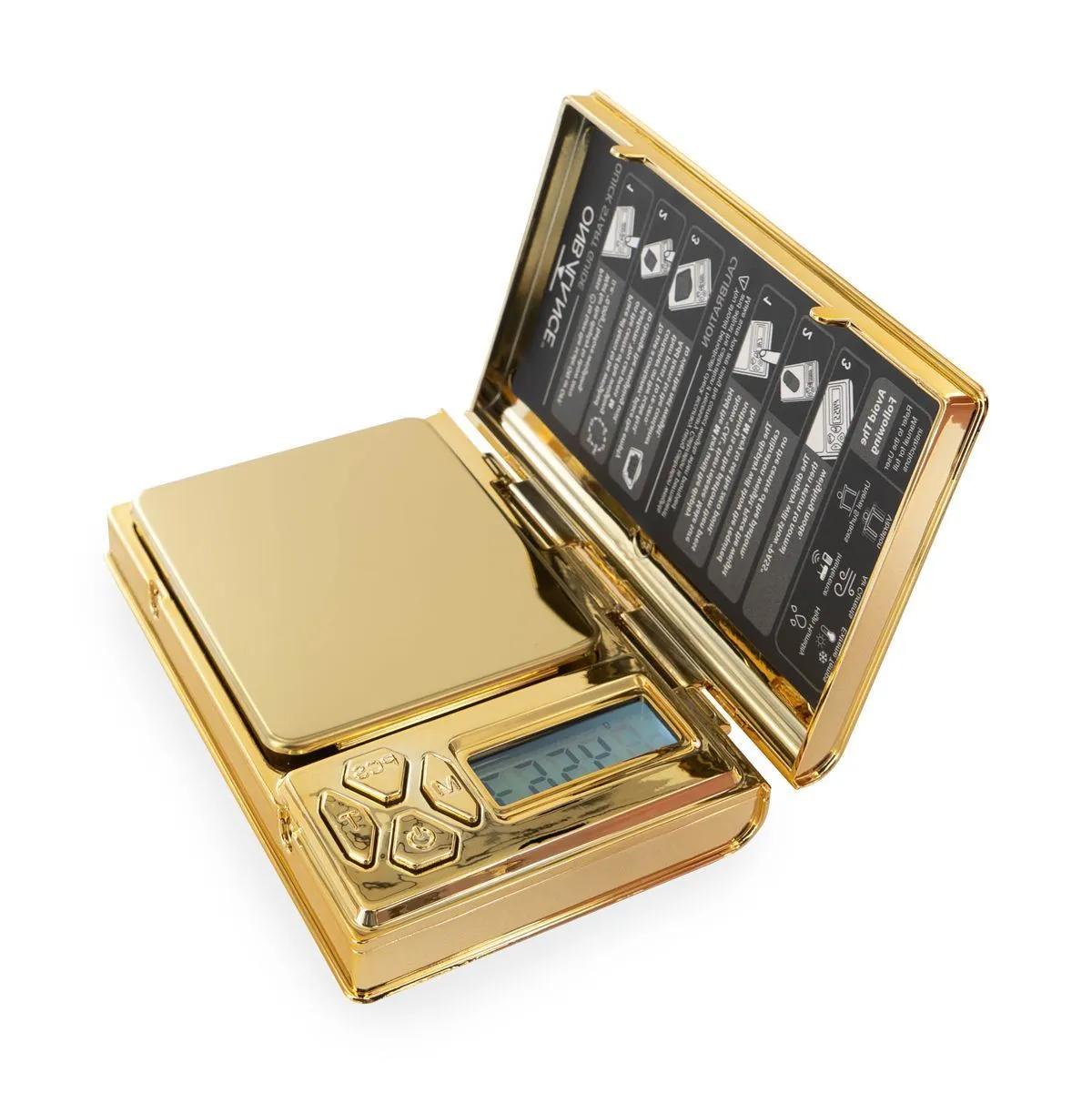 The Shine Mini Bilancia Cromo Oro - 100 × 0.01g