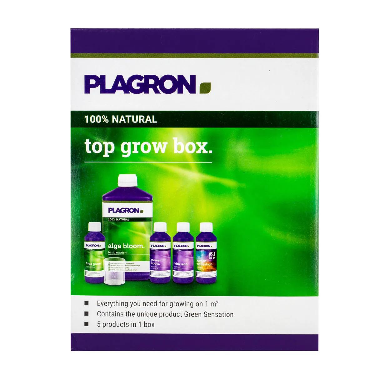 Top Grow Box 100% NATURAL Plagron - Kit Nutrienti Bio