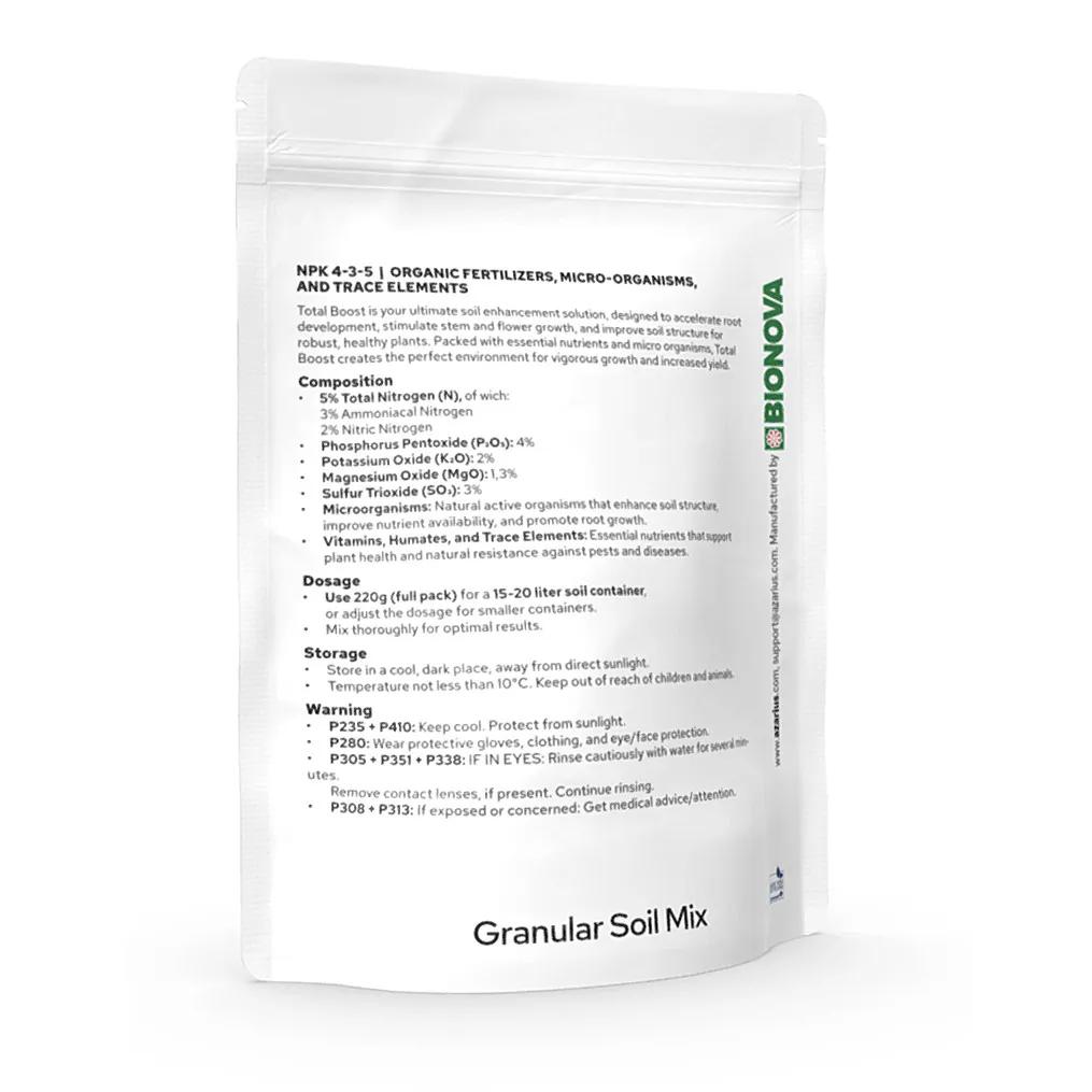 Total Care - Fertilizzante organico per terreno