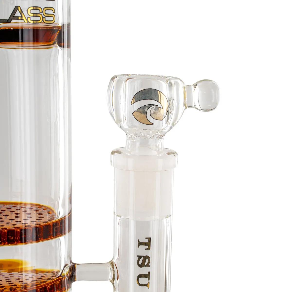 Bong Tsunami Glass Triple Honeycomb Turbine 18'' 