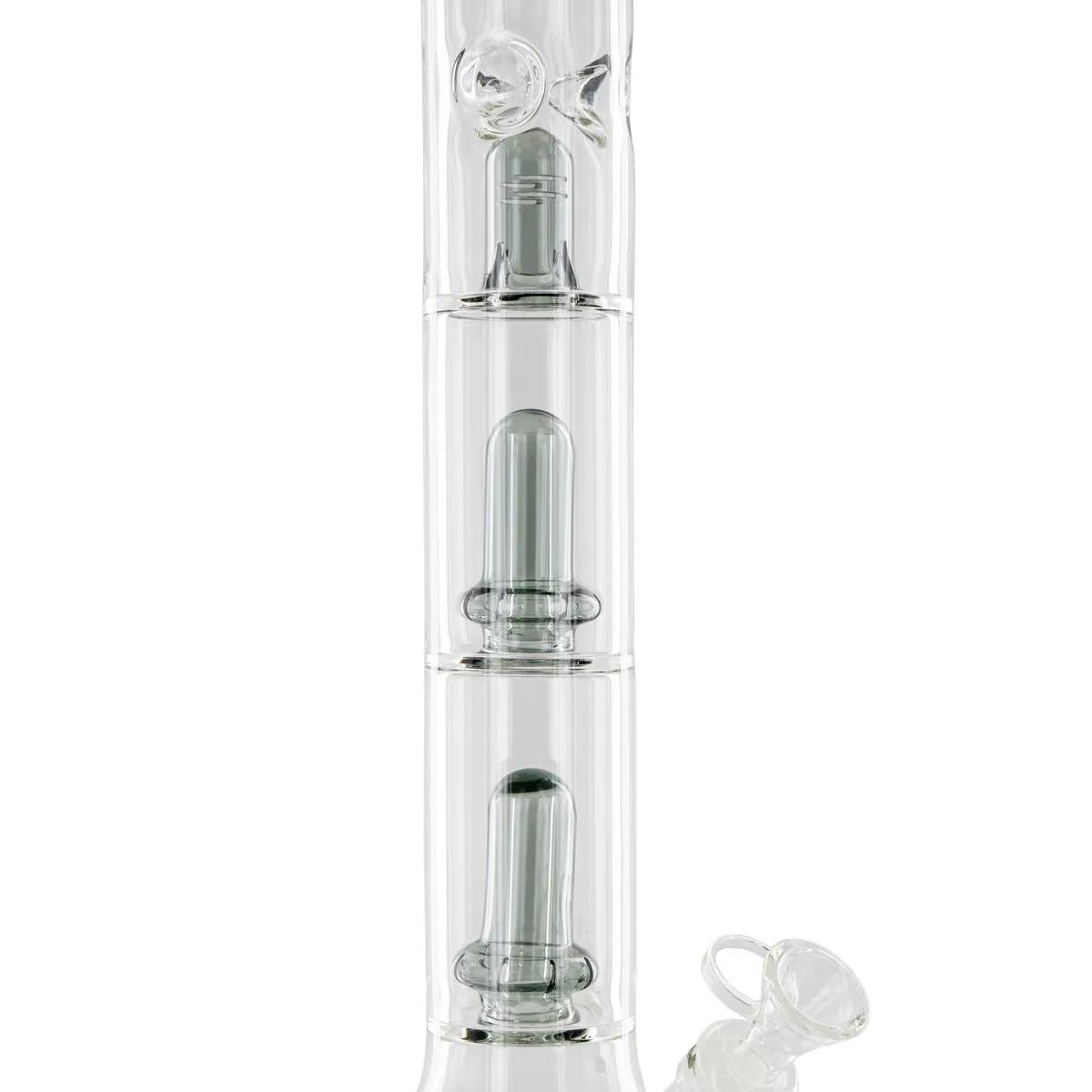 Bong con Triplo Percolatore Black Leaf