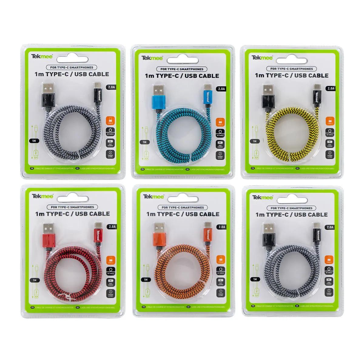 Cavo USB (Micro e C) 1m