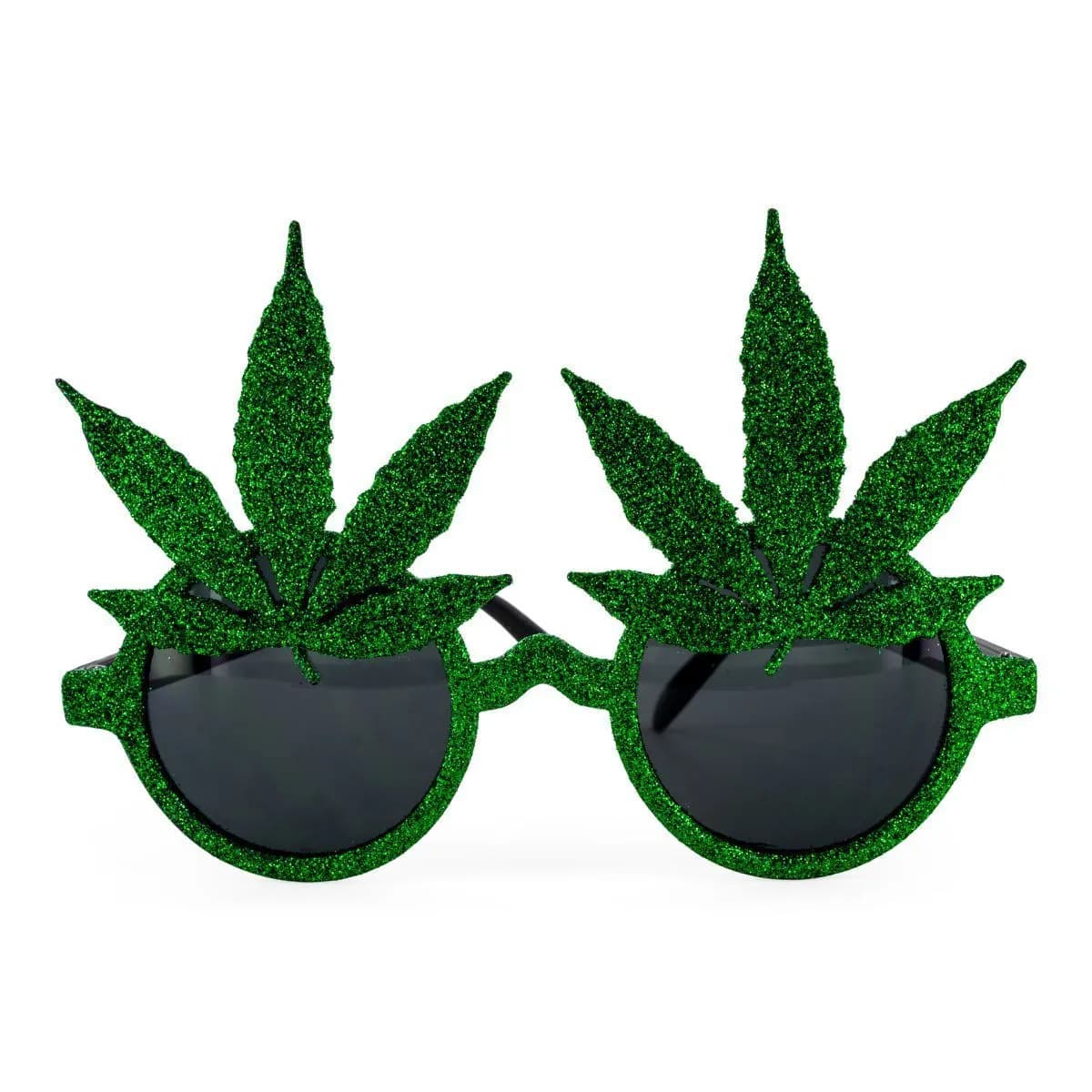 Occhiali da sole a foglia di ganja