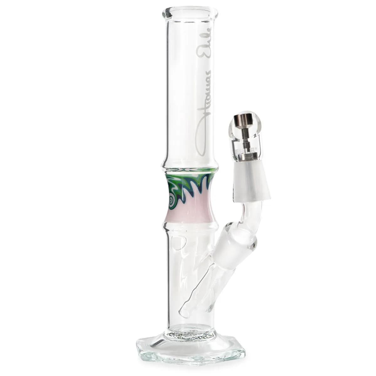 Bong per dabbing in vetro Malachite (EHLE)