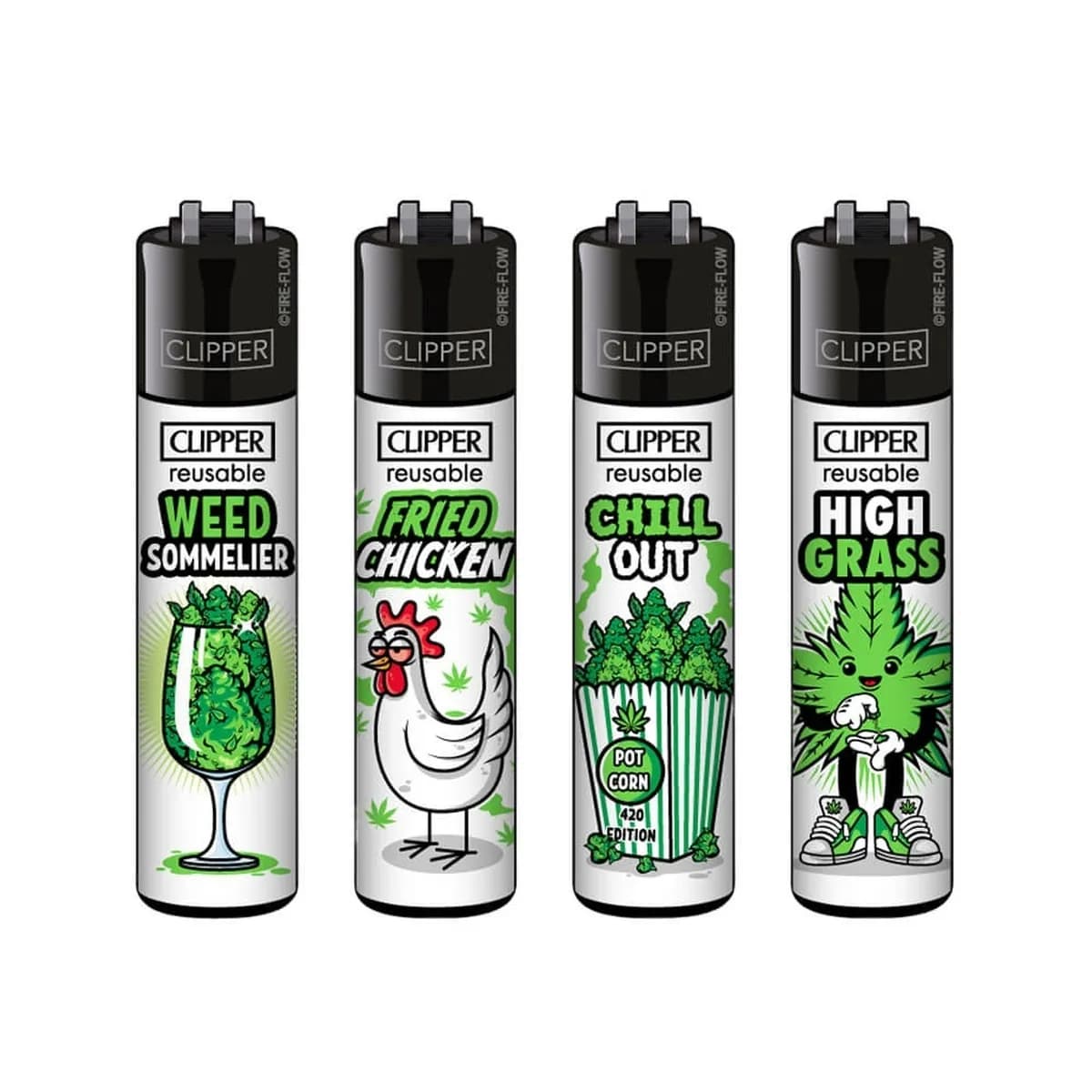 Accendino Clipper Classic Weed