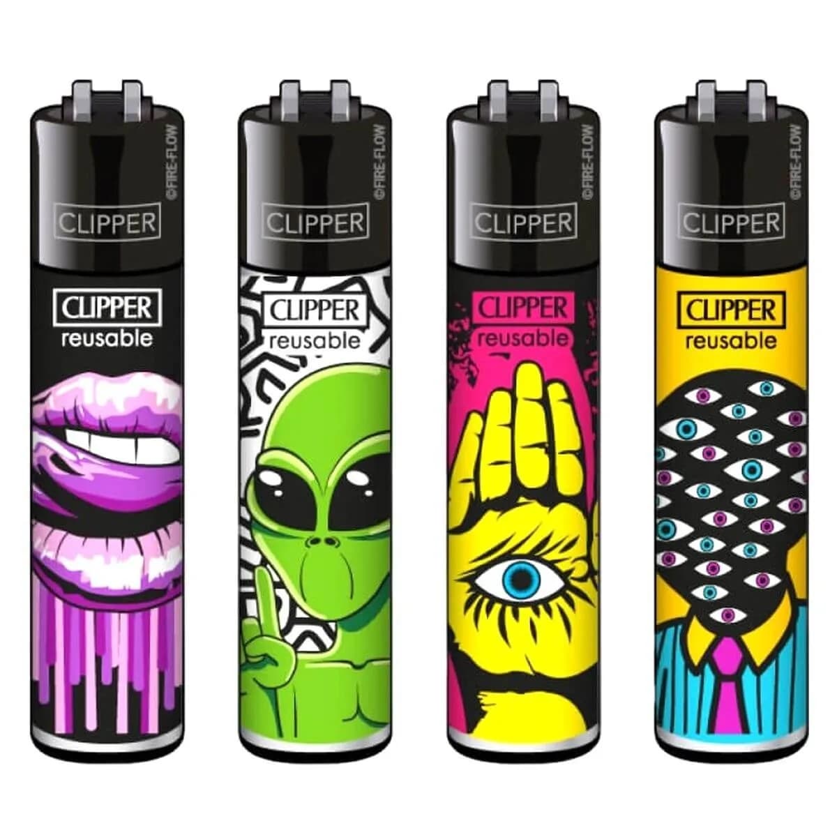 Accendino Clipper Love Martians