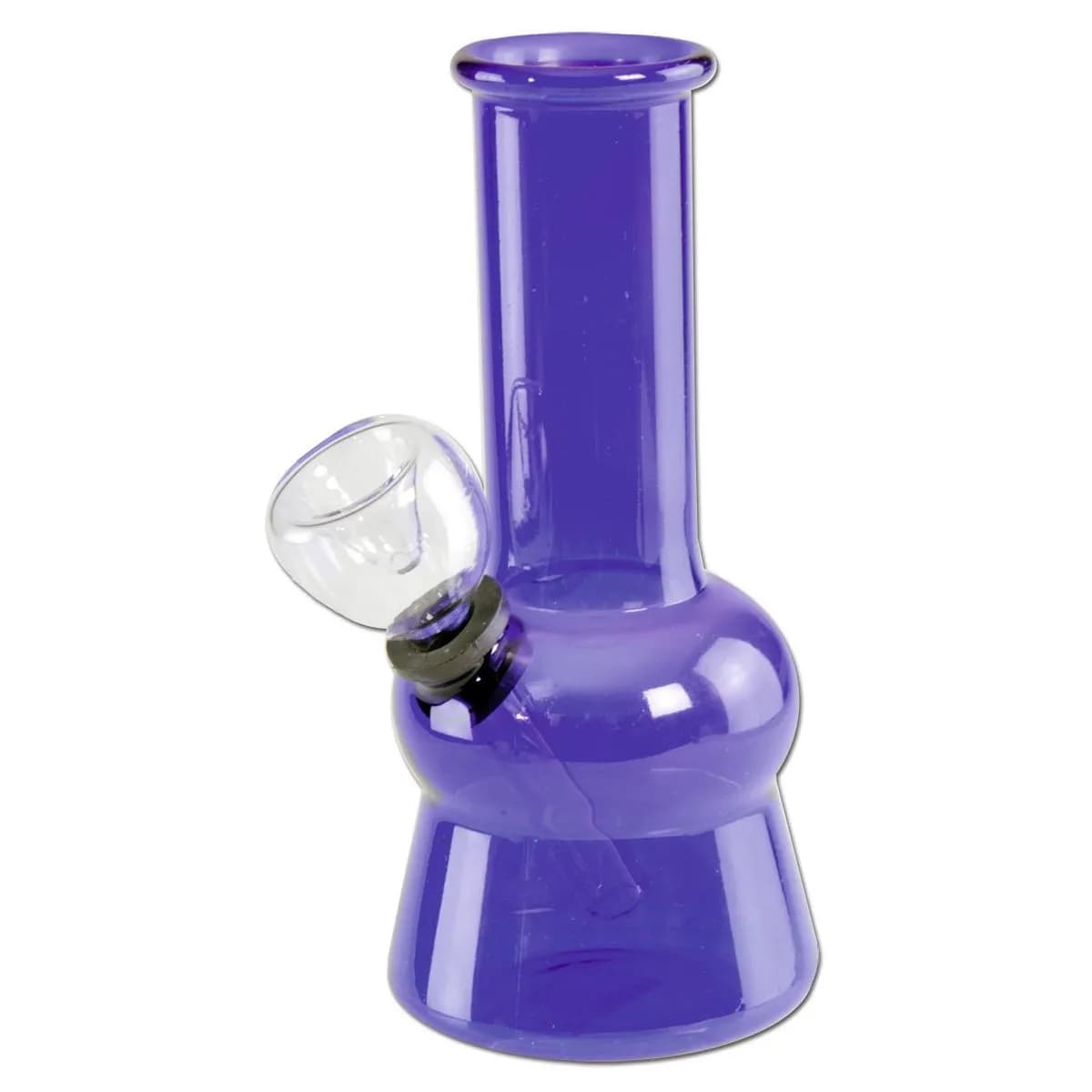 Mini Bong in Vetro Trasparente