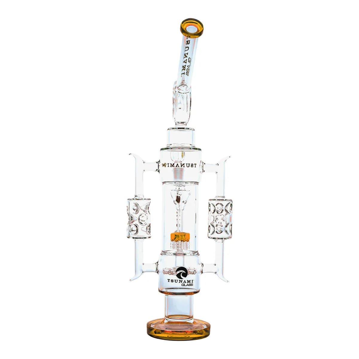 Bong Recycler con Sprinkler Shower Head 20'' (Tsunami Glass)