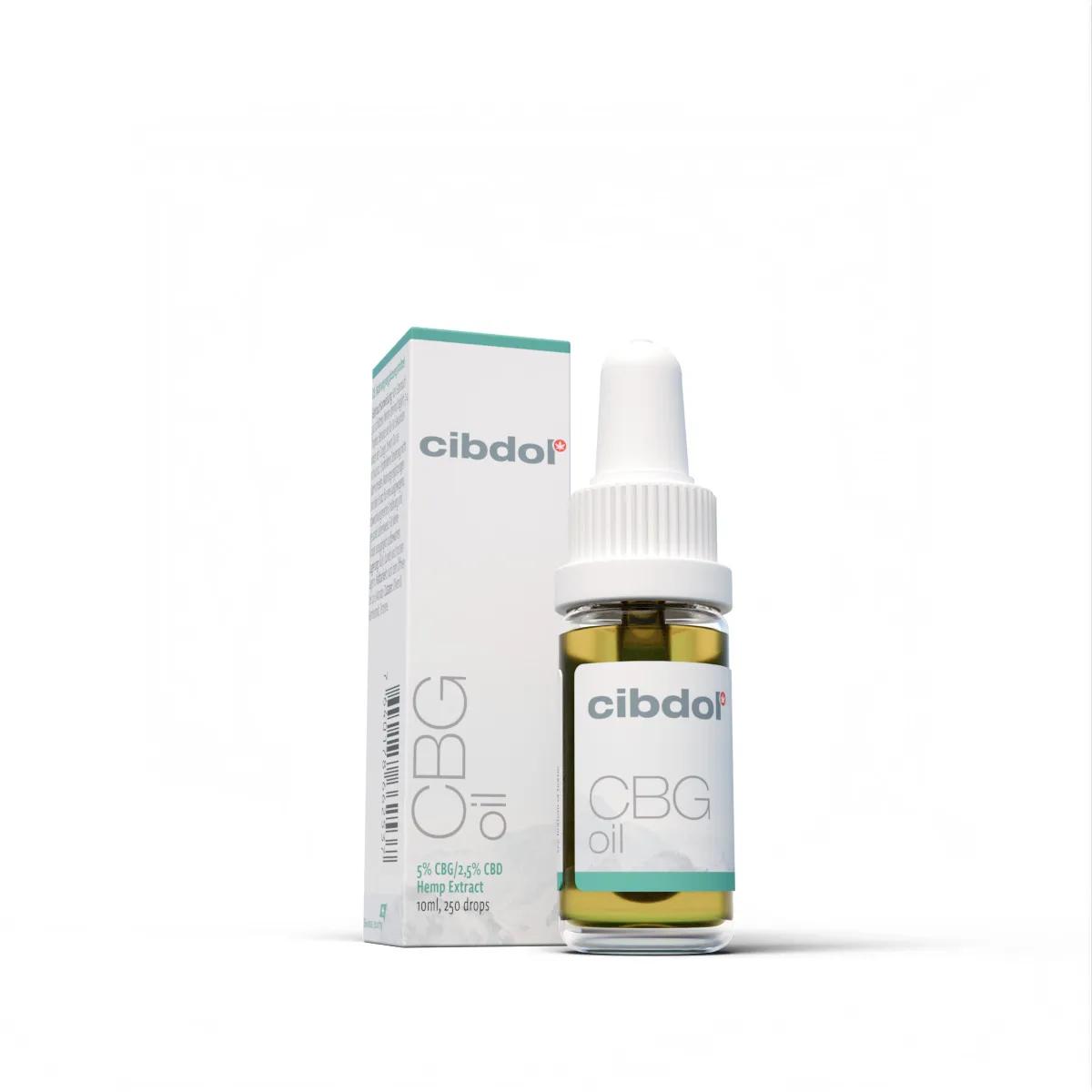 CBG Oil 5% + CBD 2.5%