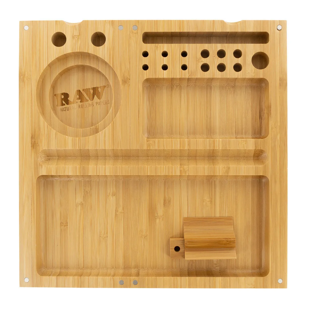 Vassoio per rollare Bamboo Triple Flip — immagine 3