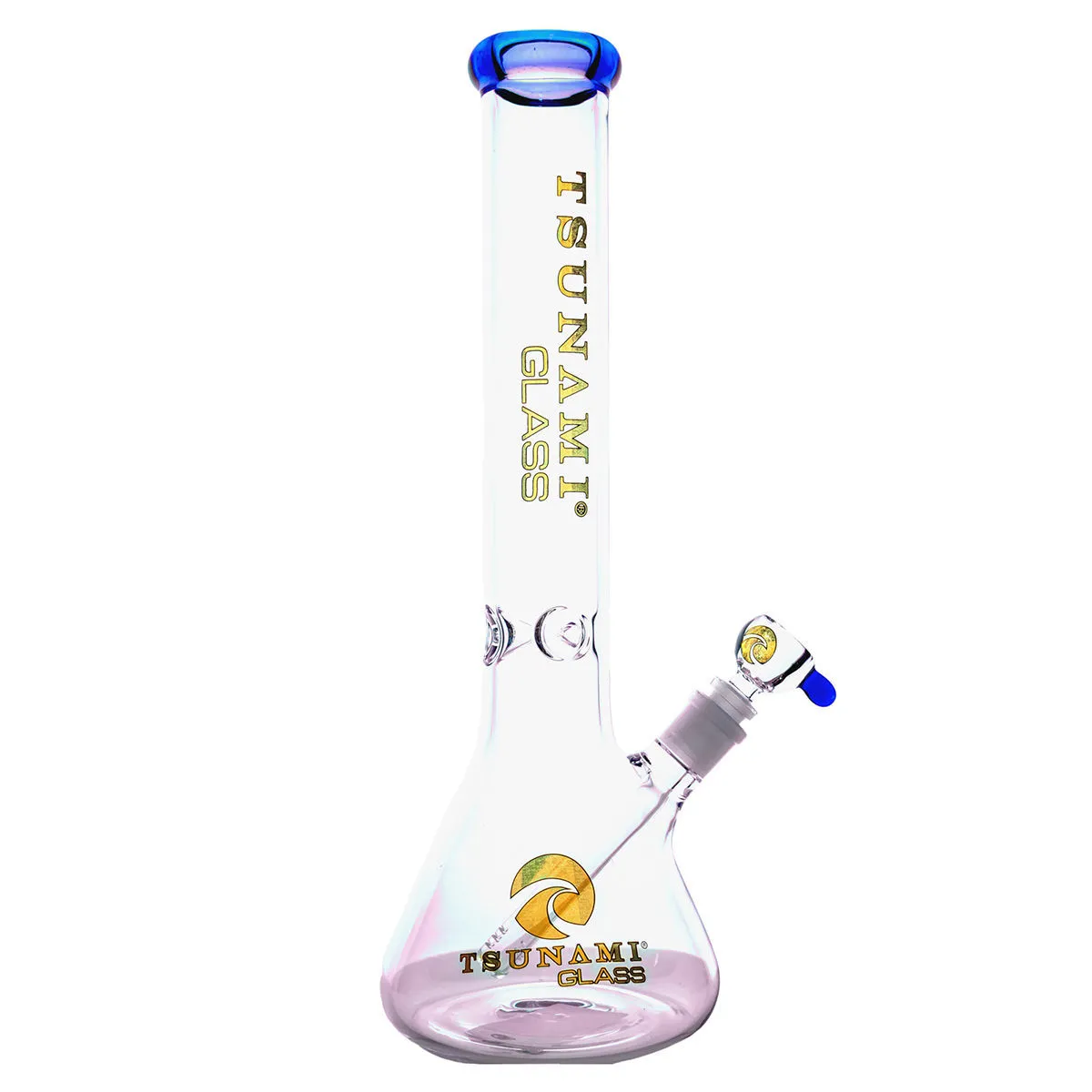Bong Beaker Base con Ice Catcher 15'' (Tsunami Glass) — immagine 3
