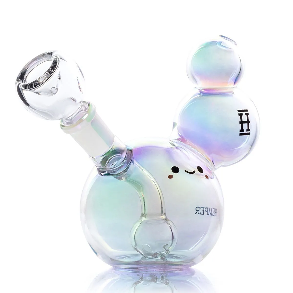 Hemper Bubble Bong - Bong in vetro iridescente — immagine 4