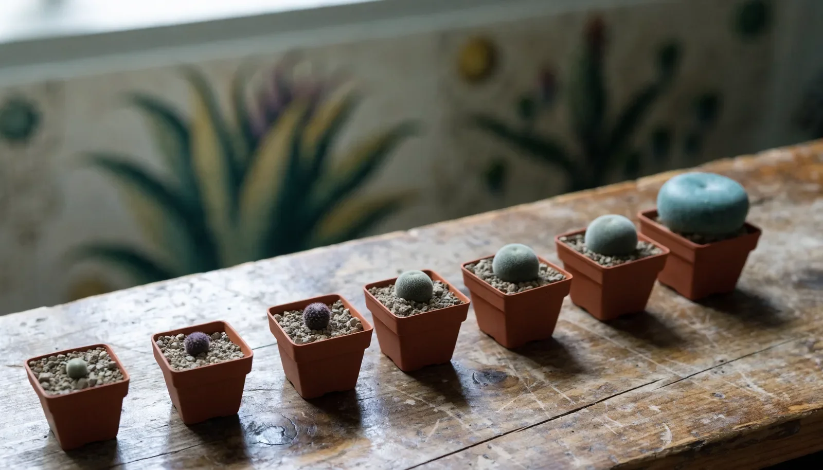 Quanto cresce il cactus peyote?