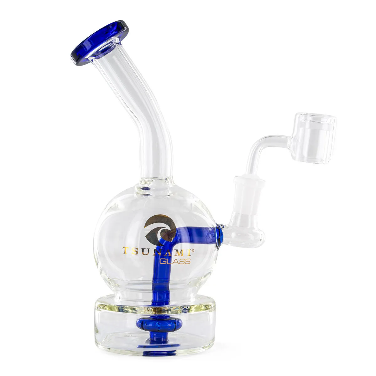 Rig per concentrati Shower Head 7'' (Tsunami Glass) — immagine 2