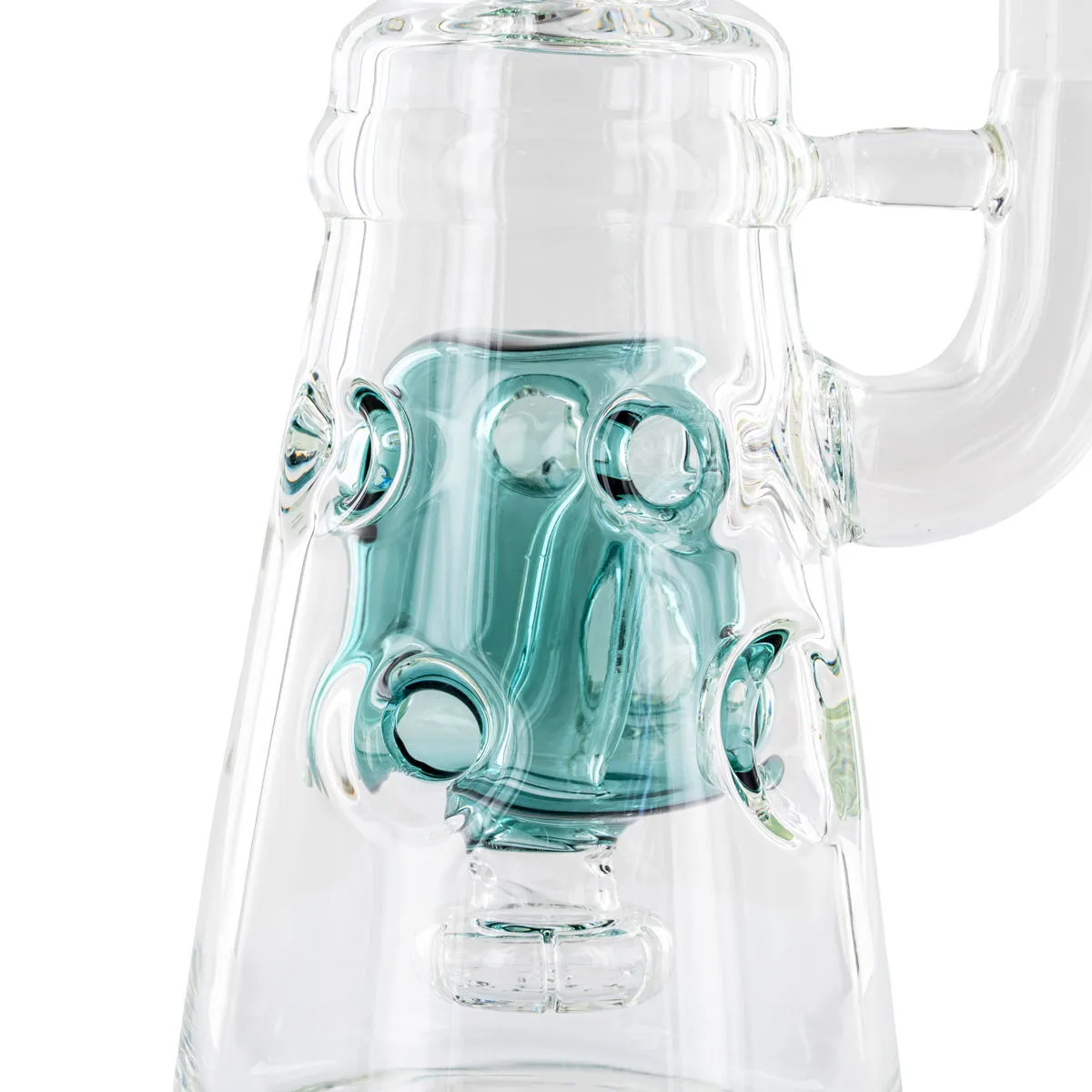 Rig per concentrati Shower Head Swiss 9'' (Tsunami Glass) — immagine 3