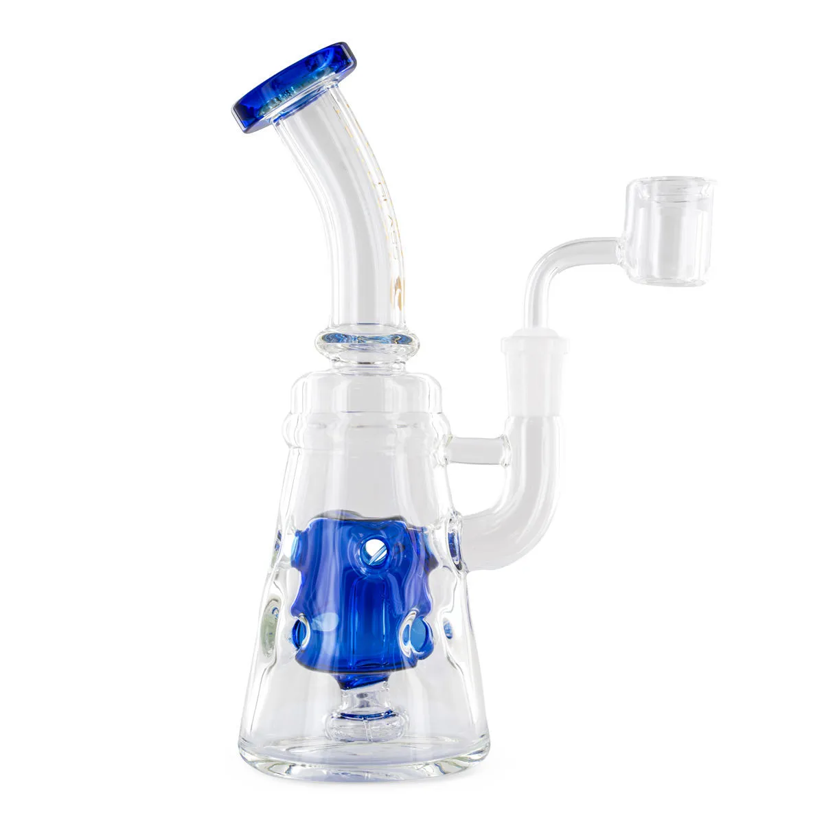 Rig per concentrati Shower Head Swiss 9'' (Tsunami Glass) — immagine 4