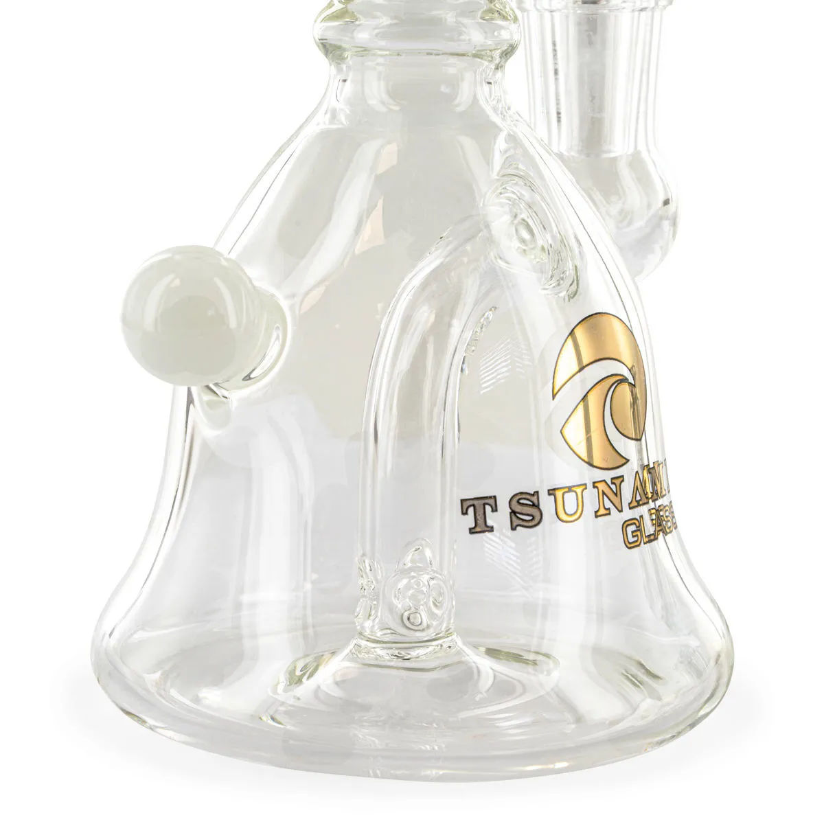Dab Rig Mini Bell 6″ (Tsunami Glass) — immagine 2