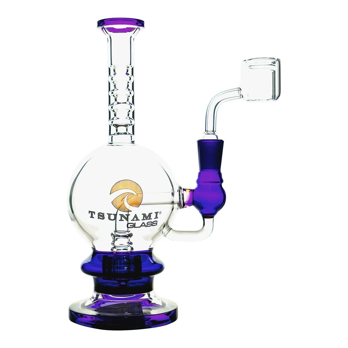 Dab Rig Shower Head 8″ (Tsunami Glass) — immagine 4
