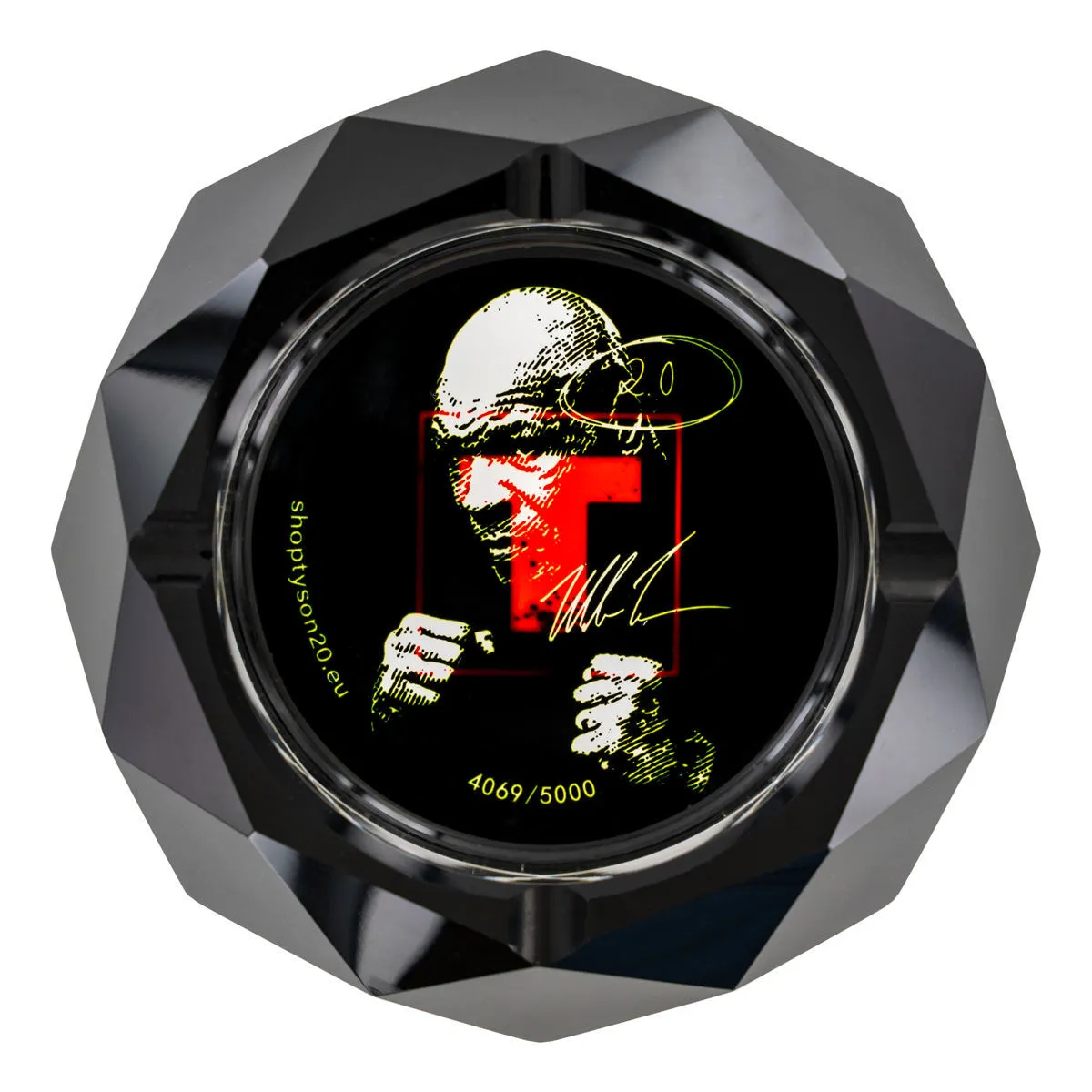 Posacenere Diamond Cut Nero Tyson 2.0
