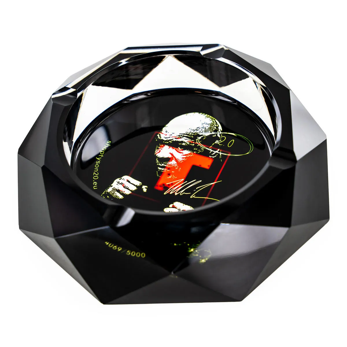 Posacenere Diamond Cut Nero Tyson 2.0 — immagine 2