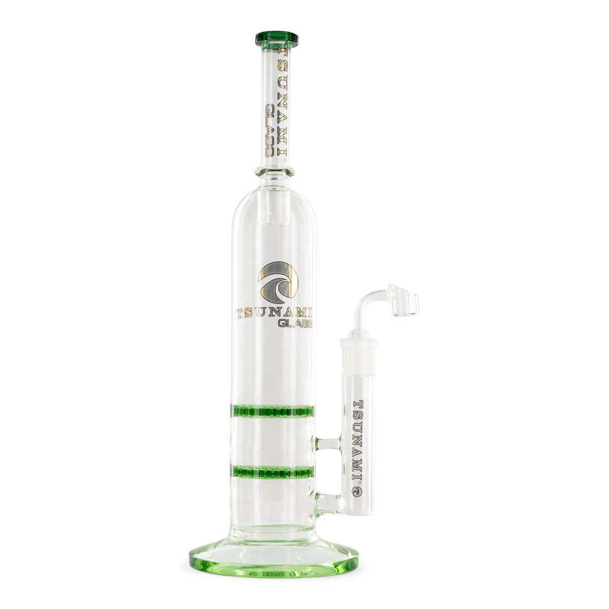 Dab Rig Double Honeycomb 15" (Tsunami Glass) — immagine 3