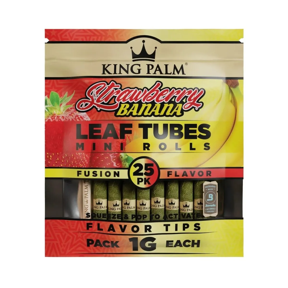 Foglia Fusion Flavour 25pz (King Palm)