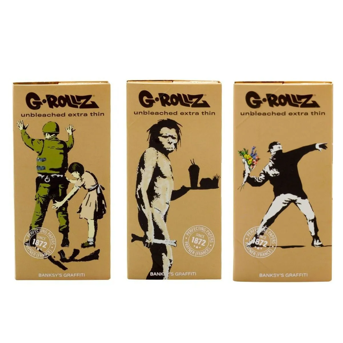 G-Rollz Cartine Non Sbiancate + Filtri e Vassoio