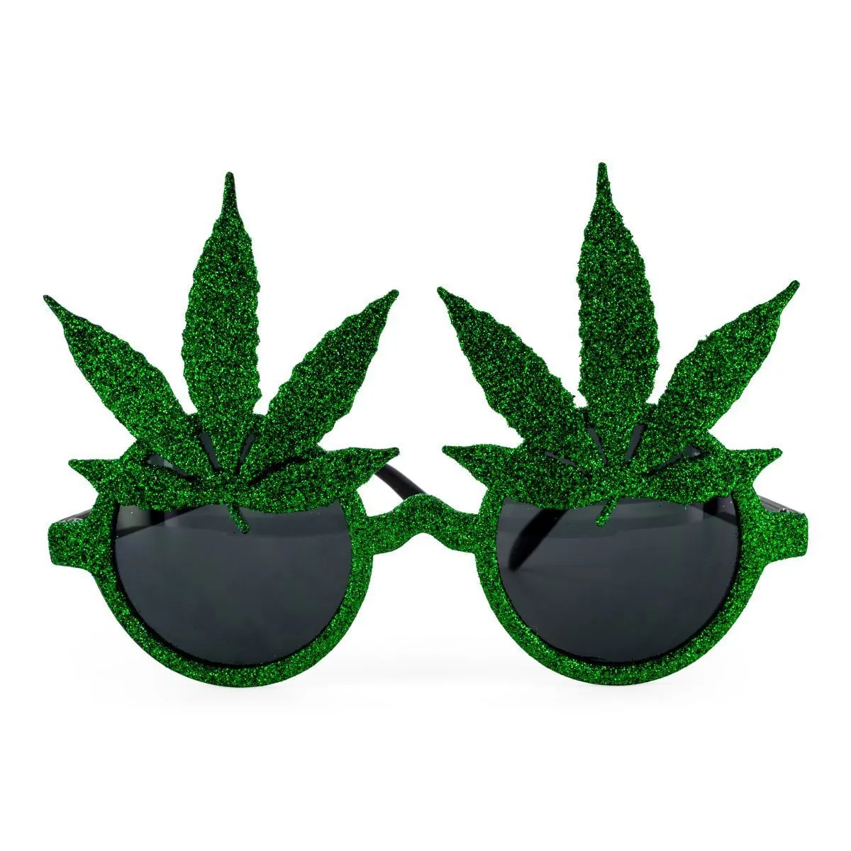 Occhiali da sole a foglia di ganja