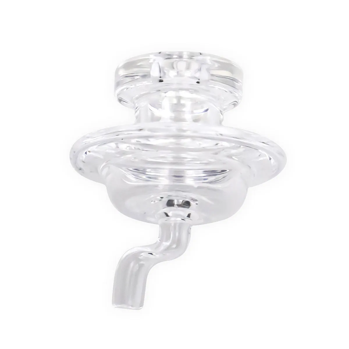 Banger in vetro con carb cap — immagine 3