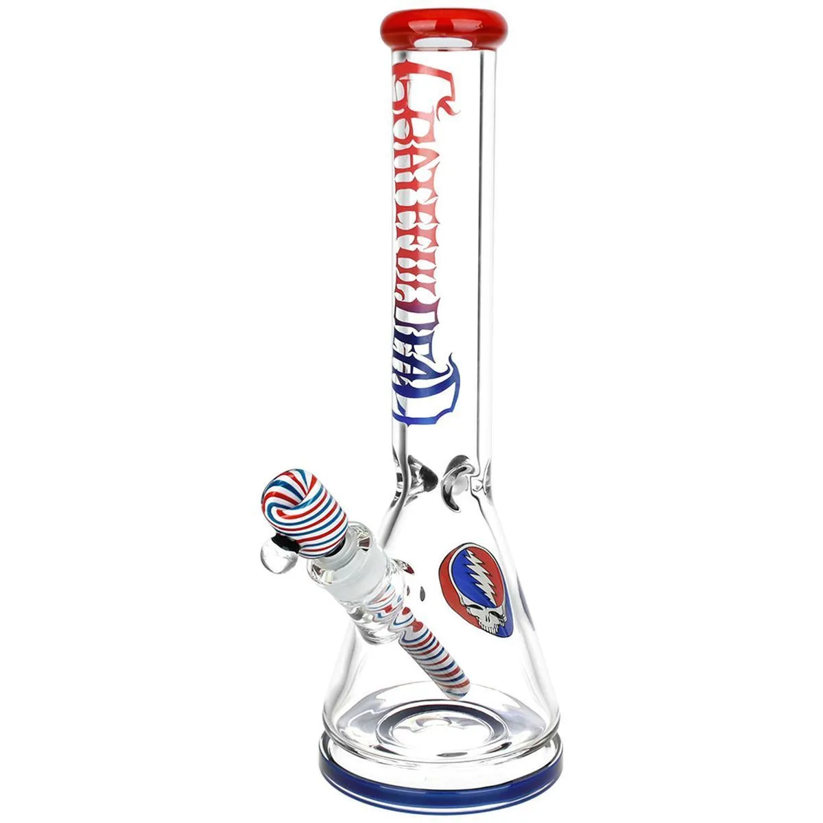 Bong Beaker in vetro Liberty (Grateful Dead x Pulsar)