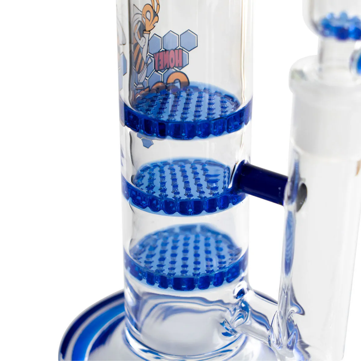Bong in vetro 'Triple HoneyComb' — immagine 4