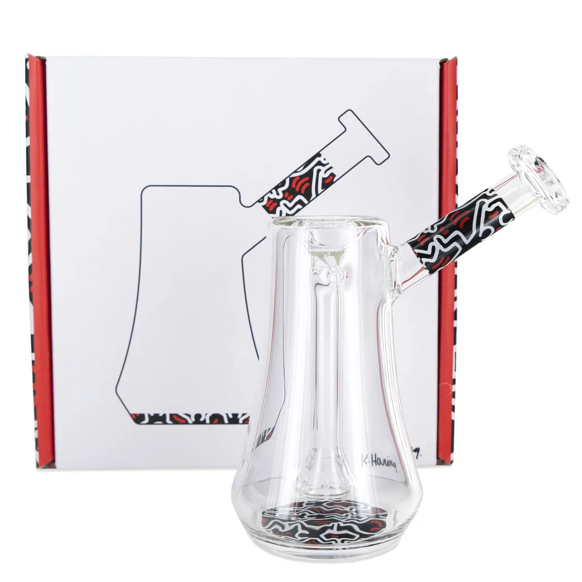 Bubbler in vetro K. Haring Glass Collection — immagine 3
