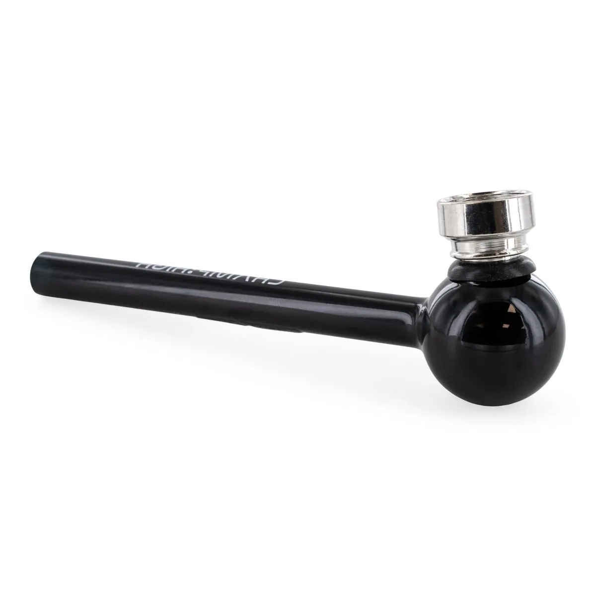 Pipa in vetro nera Champ High