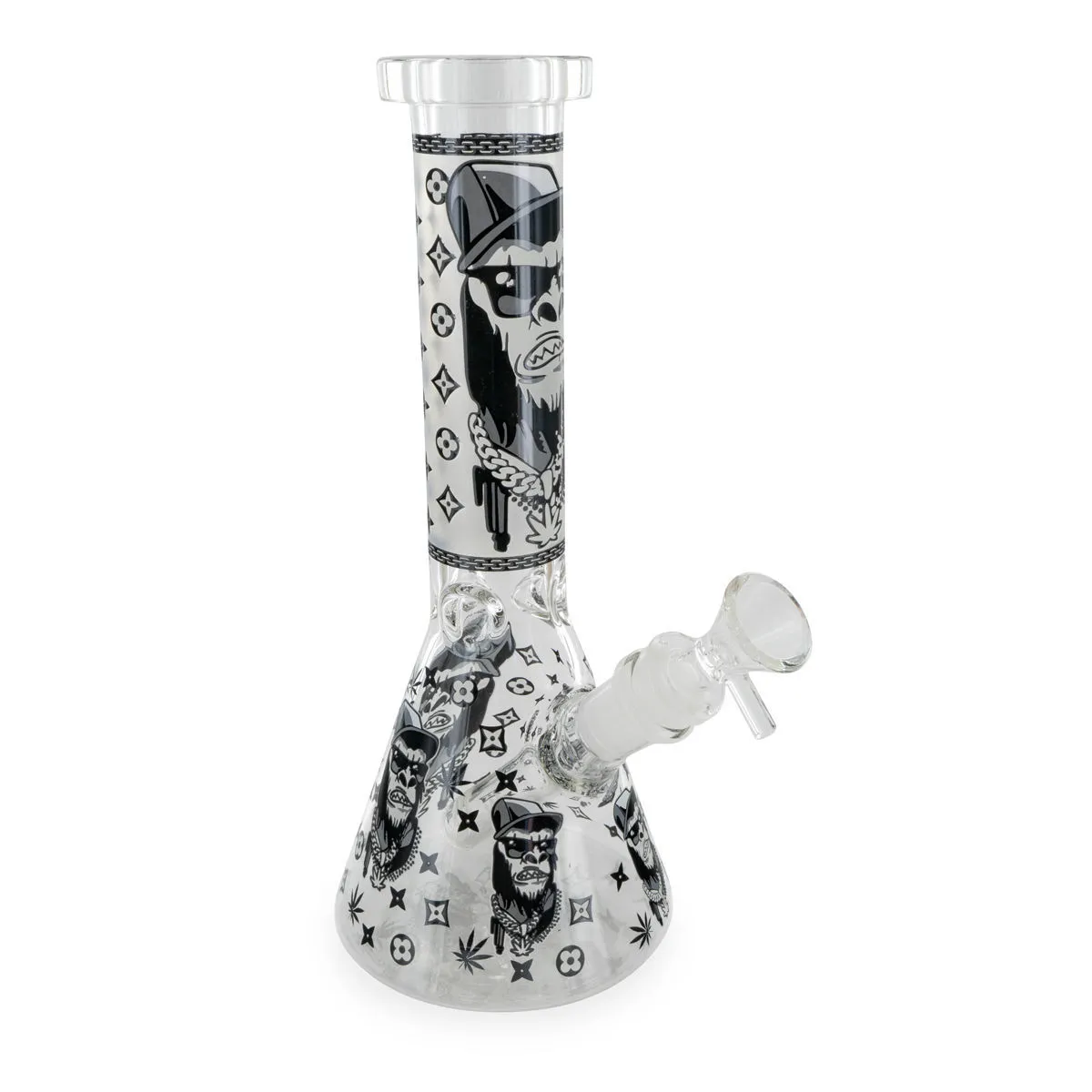 Bong Gorilla fosforescente a triplo spessore