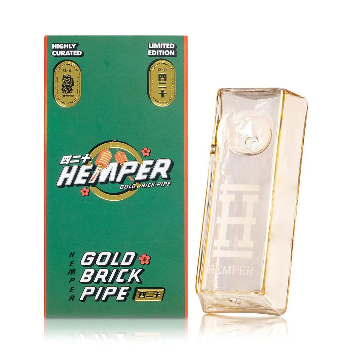 Pipa a mano Gold Brick